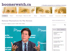 Tablet Screenshot of boomerwatch.ca